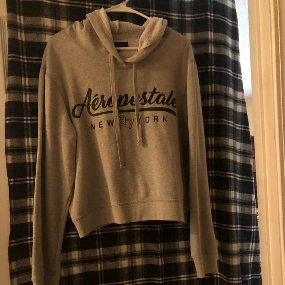 Gray Aero Hoodie